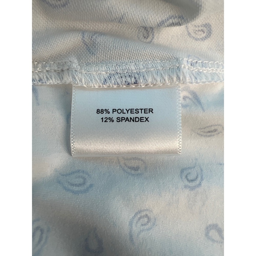 Peter Millar Womens XL Quarter Zip Pullover Blue Paisley Golf Shirt UPF 50+ Sun - Picture 9 of 11